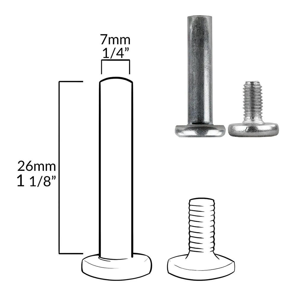 168 Series | Axle Bolt - SHORT