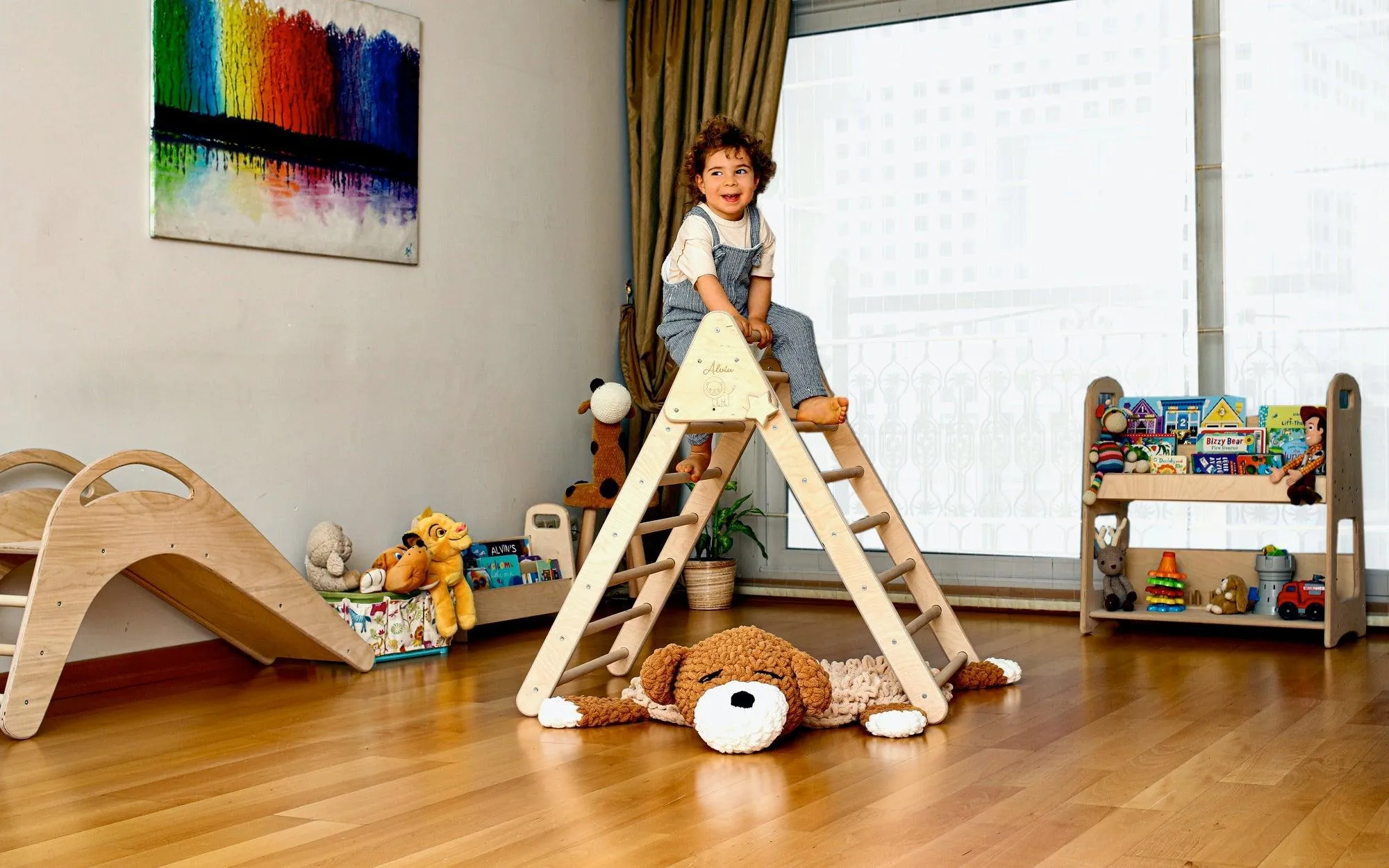 Climbing Triangle With Ramp