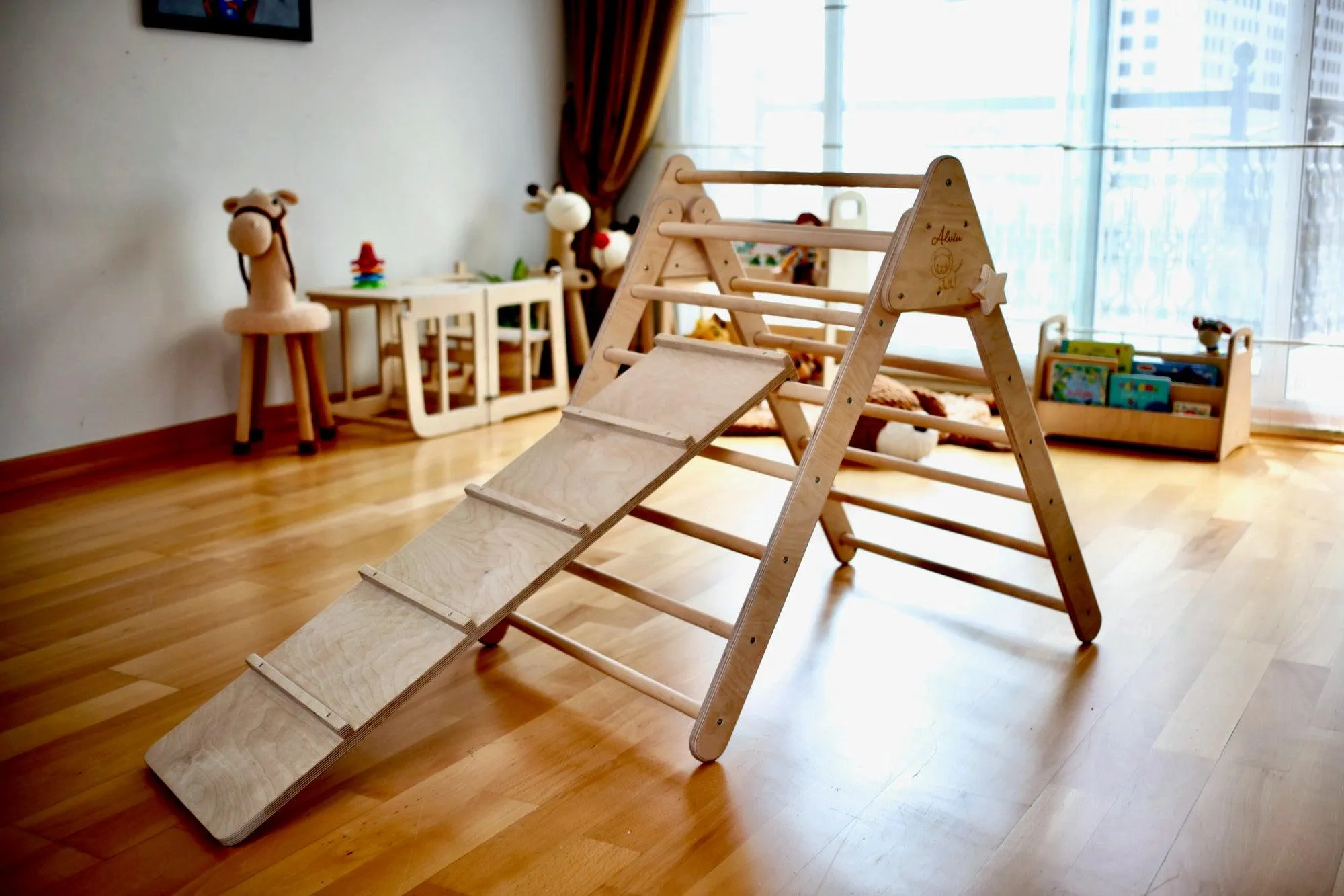 Climbing Triangle With Ramp
