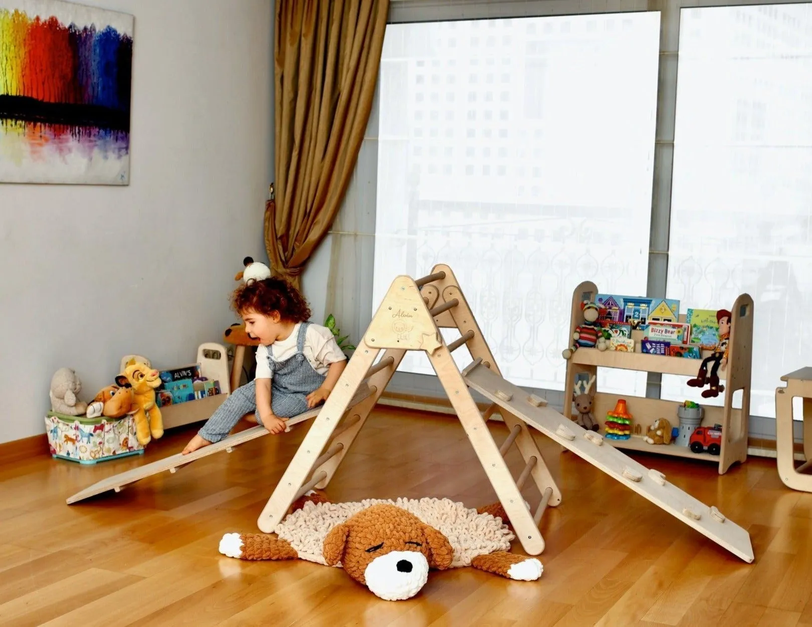 Climbing Triangle With Ramp