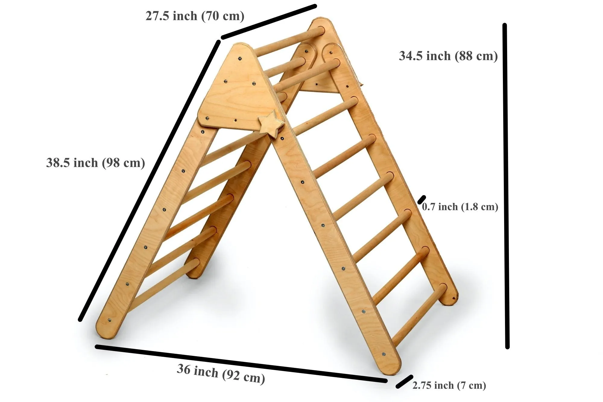 Climbing Triangle With Ramp