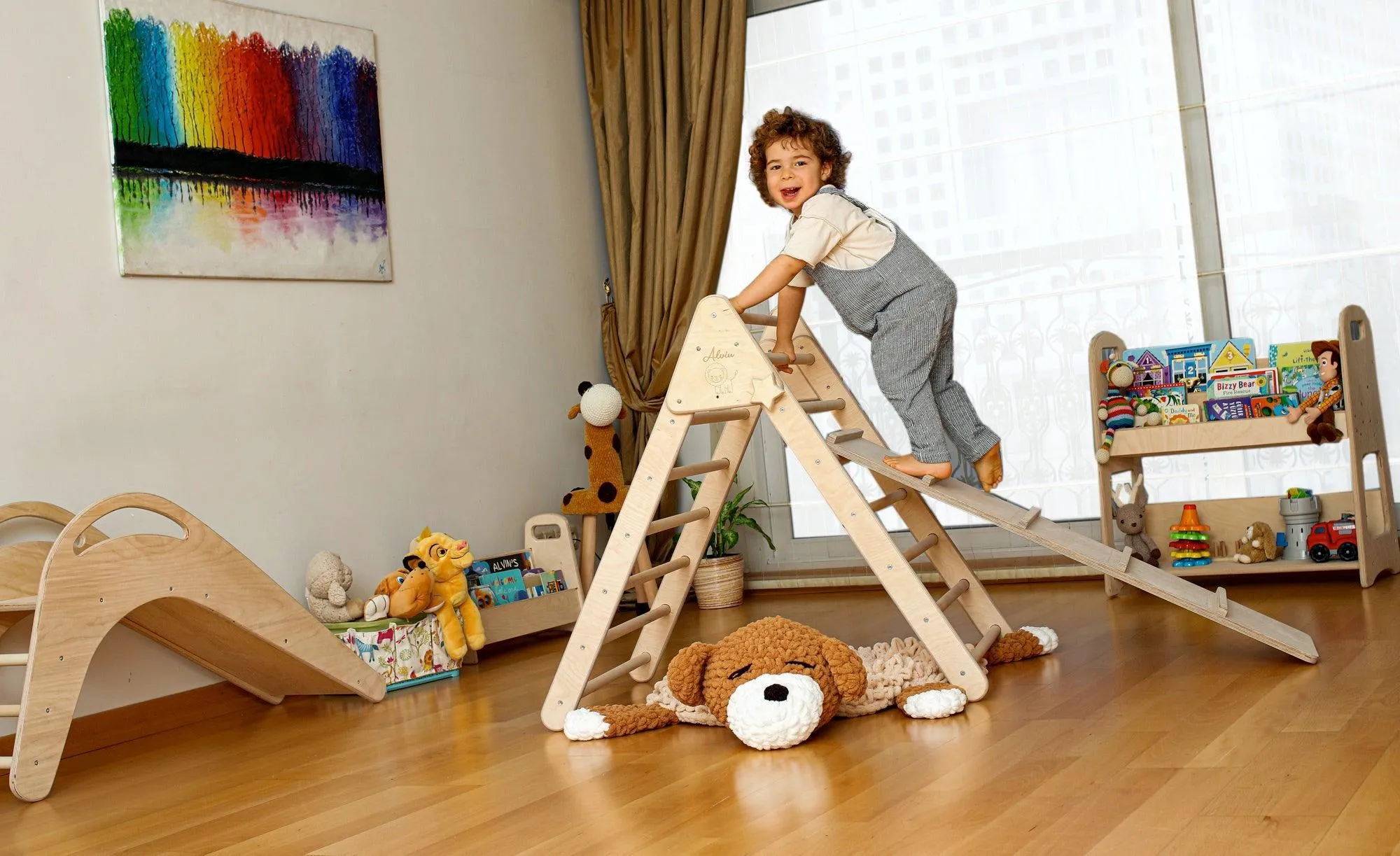 Climbing Triangle With Ramp