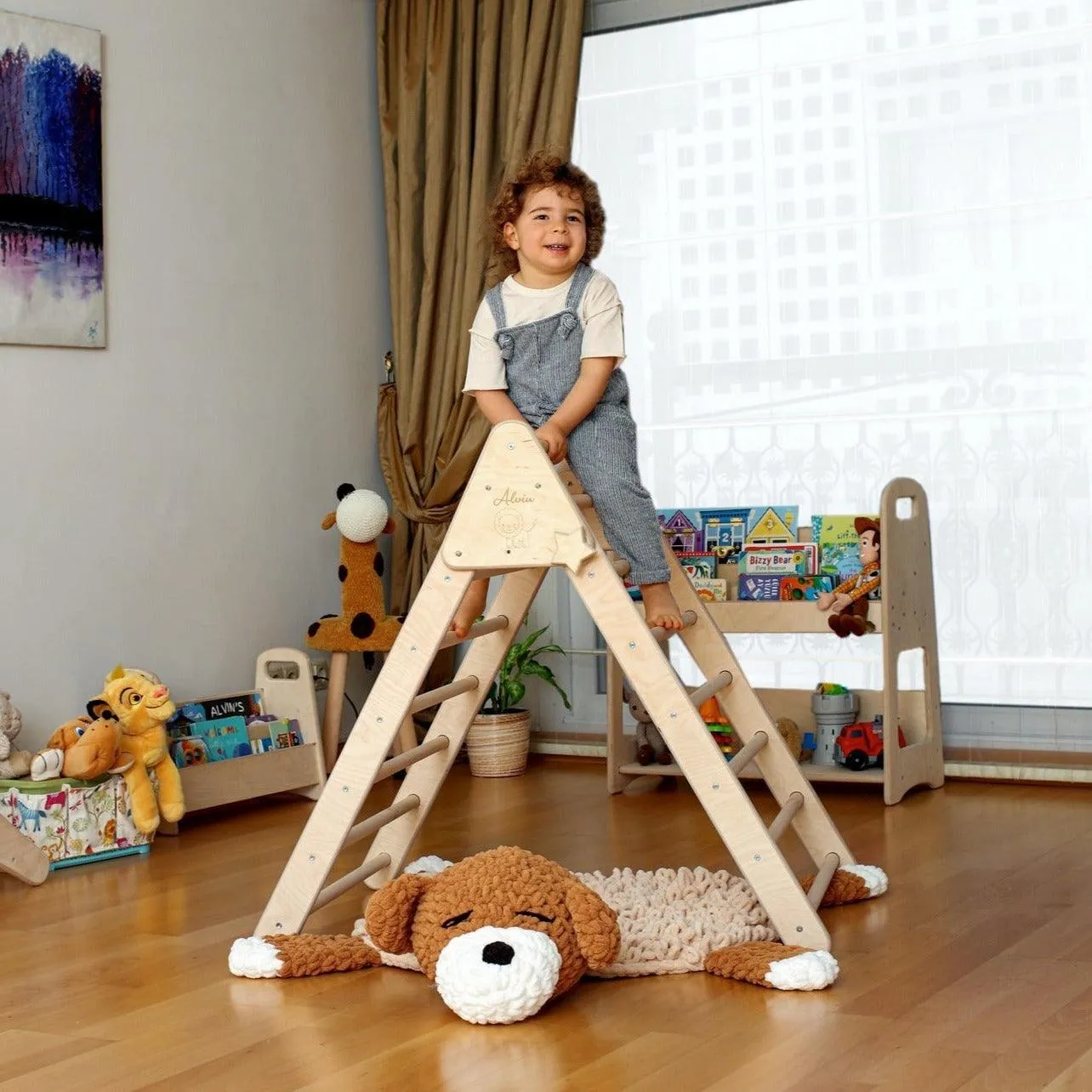 Climbing Triangle With Ramp