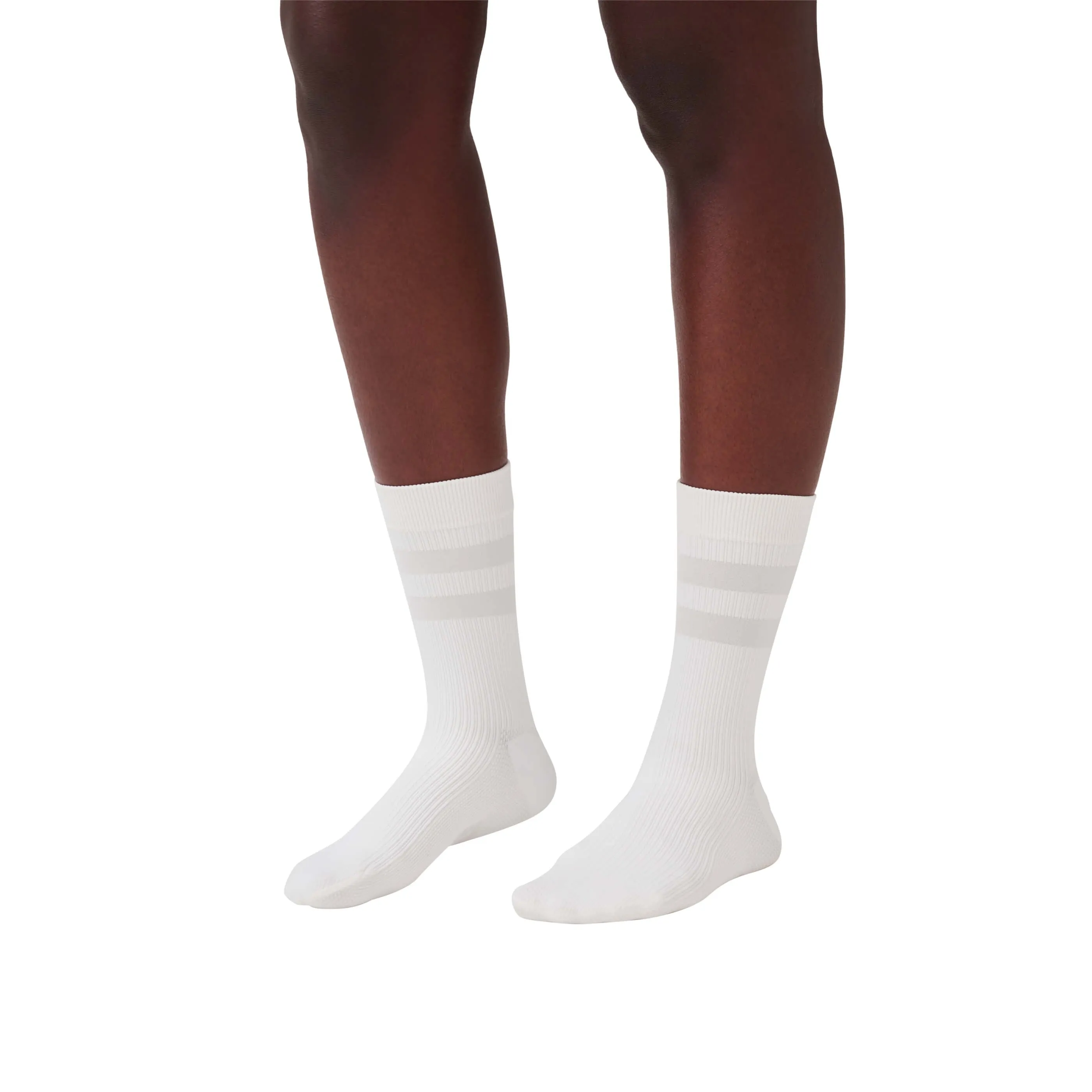 Conscious Compression Crew Ribbed Socks