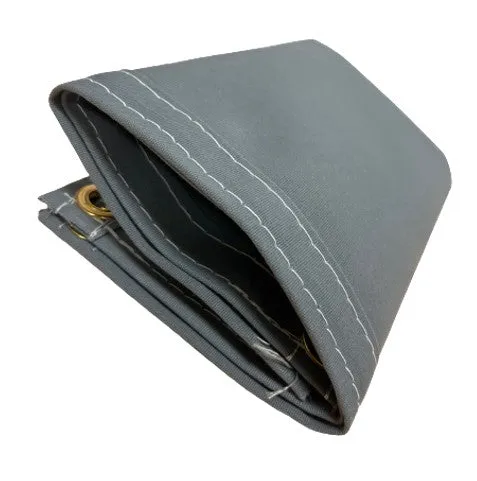 Gray Polyester Waterproof Canvas - 10' x 10'