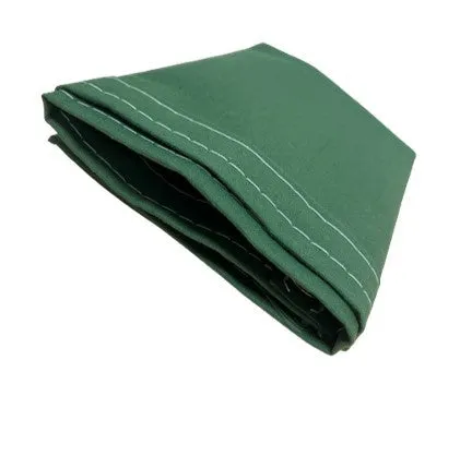 Green Polyester Waterproof Canvas - 8' x 12'