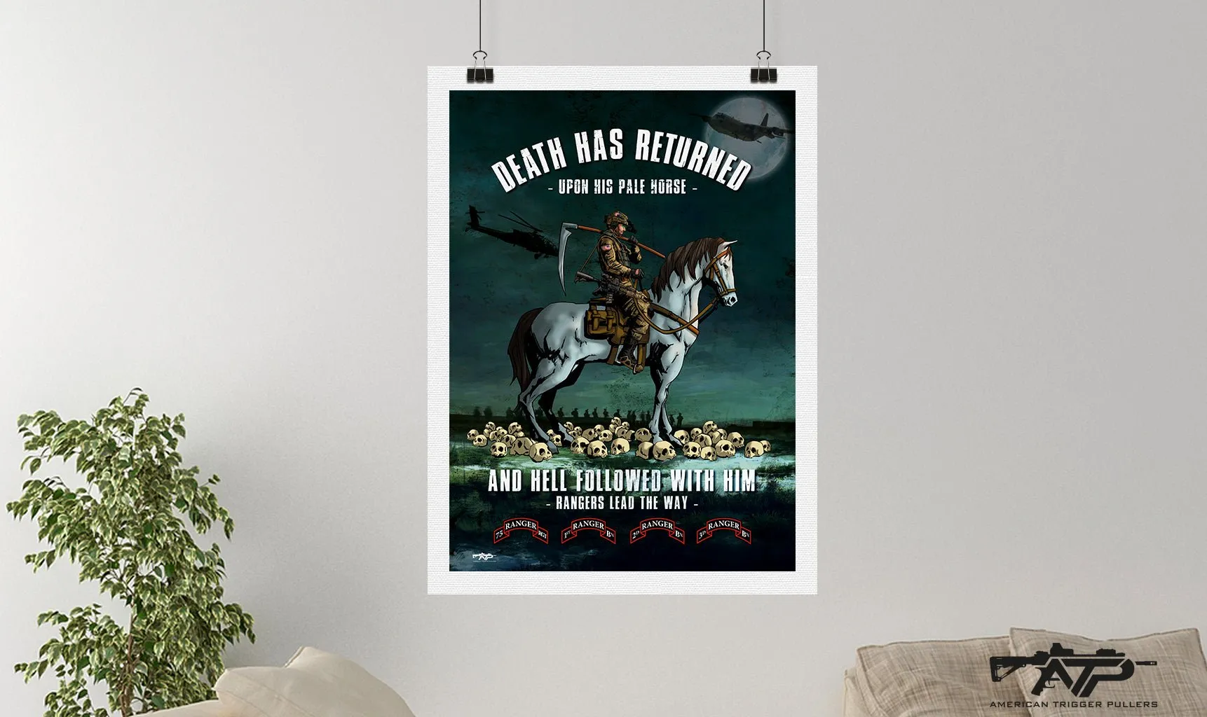Hell Will Follow Canvas
