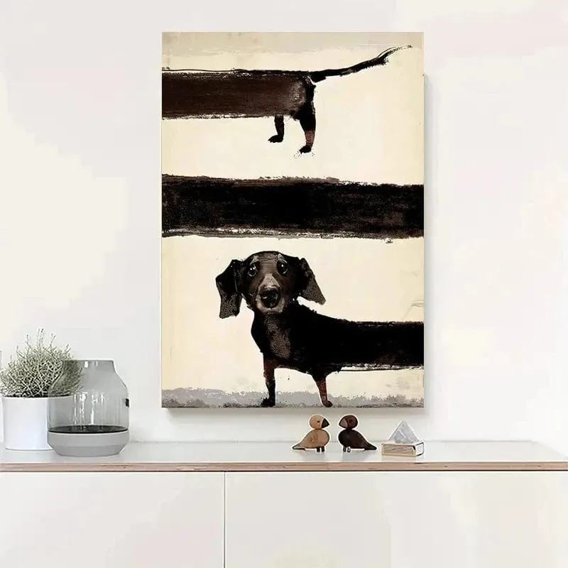 Long Dog Dachshund Artwork