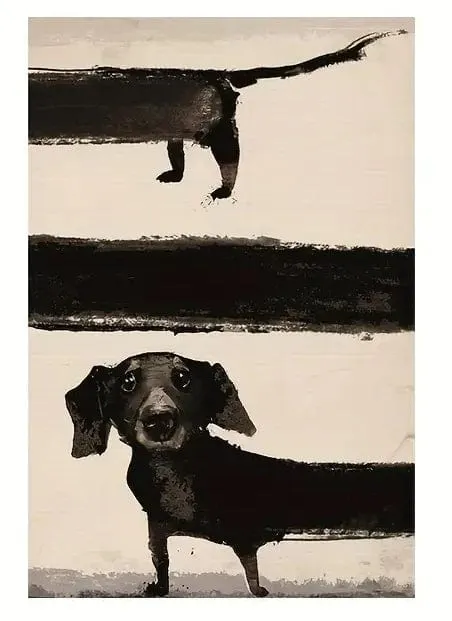 Long Dog Dachshund Artwork