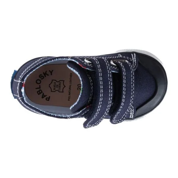 Pablosky Boys Shoe 974920 Canvas Navy