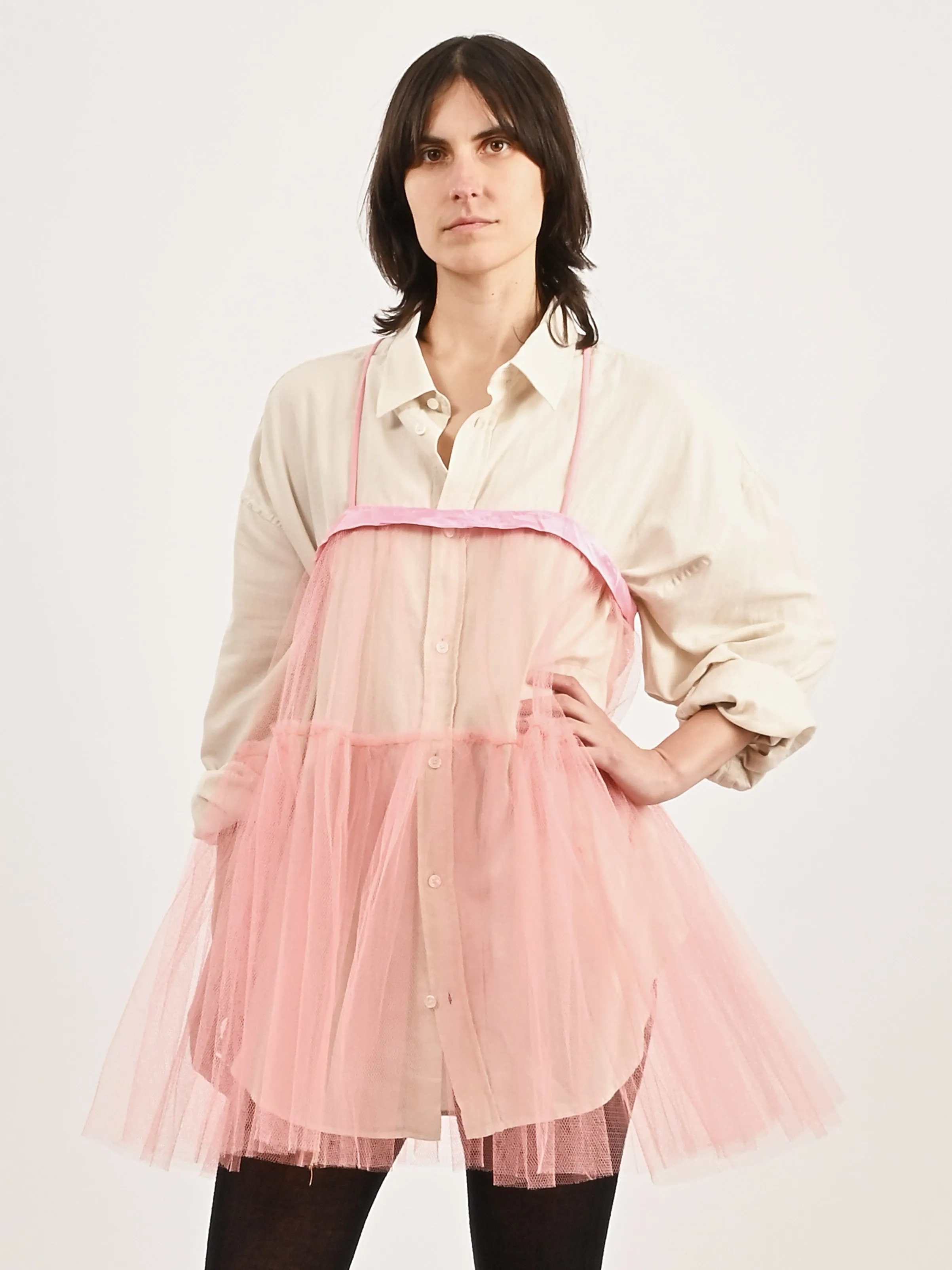 Pink Sheer Dress
