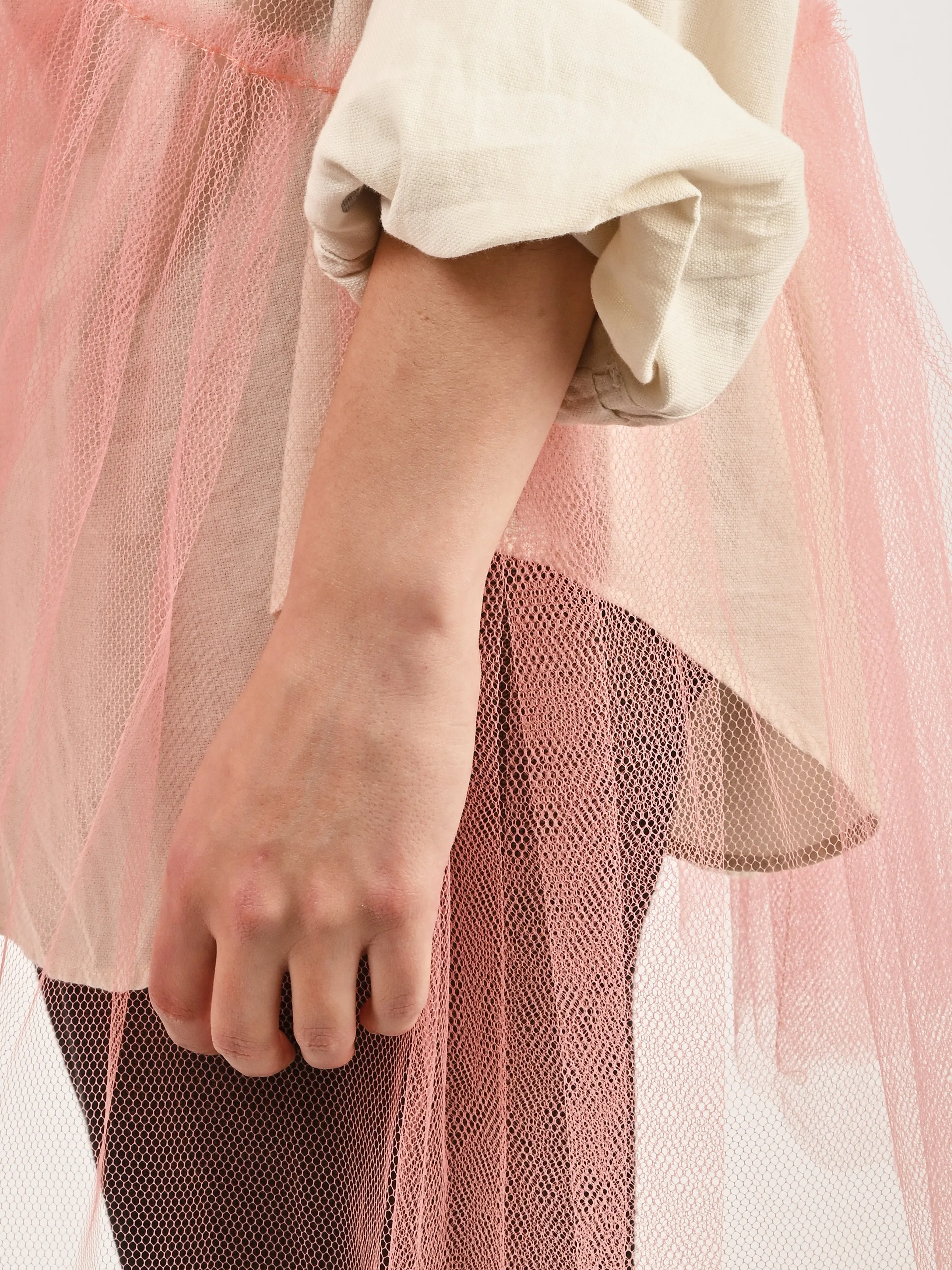 Pink Sheer Dress