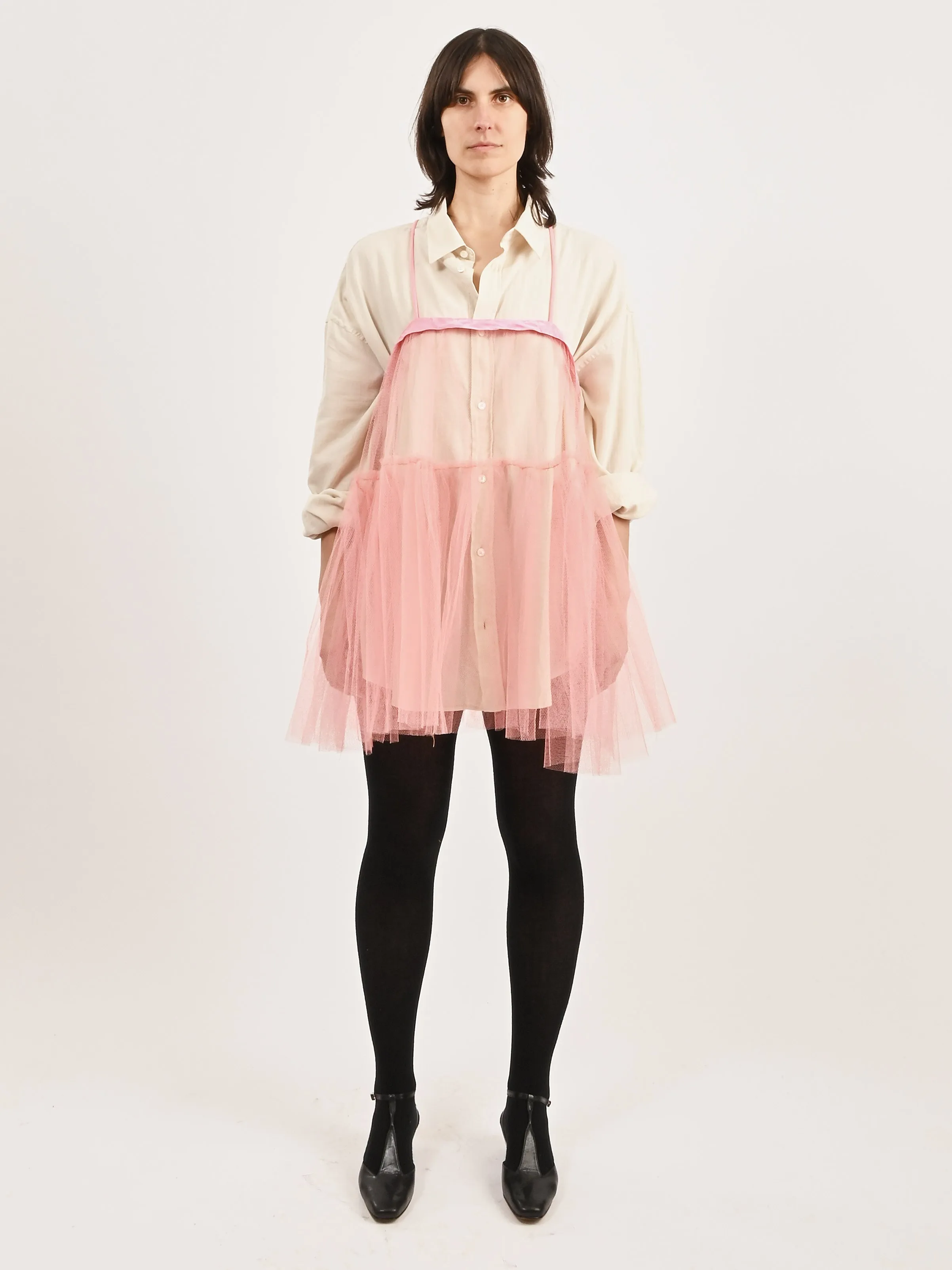 Pink Sheer Dress