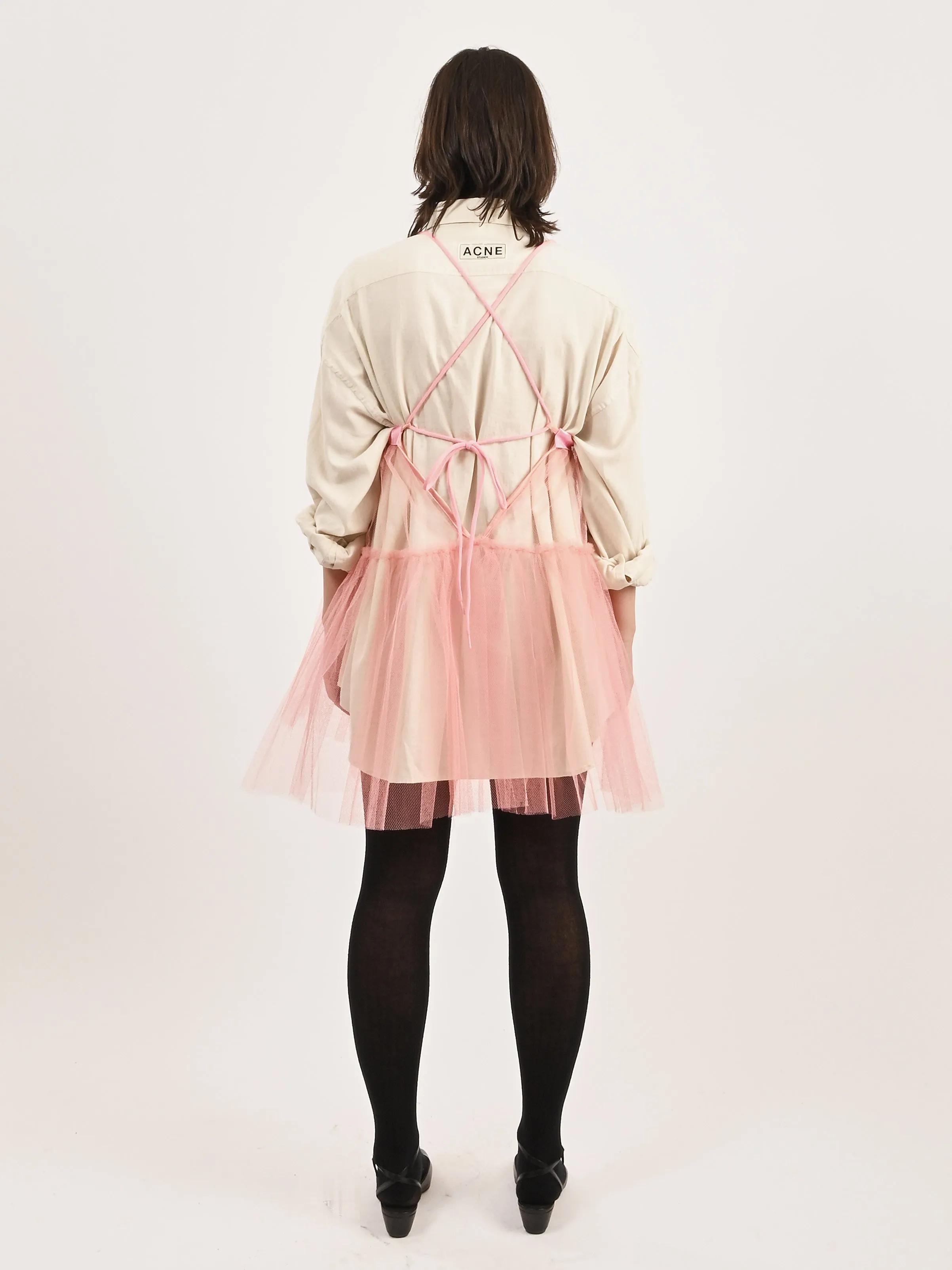 Pink Sheer Dress