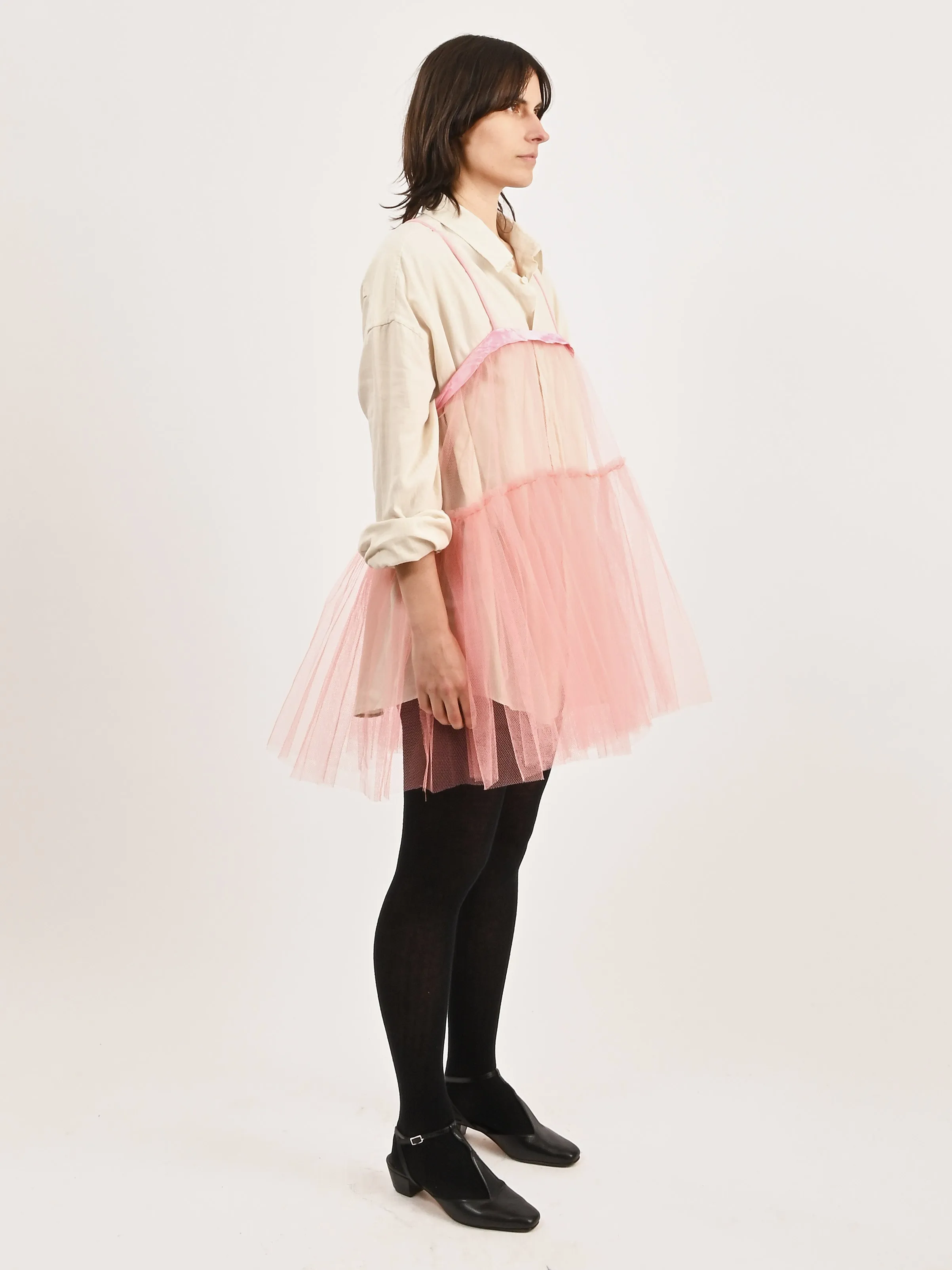 Pink Sheer Dress