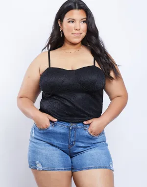 Plus Size Brea Bustier Top