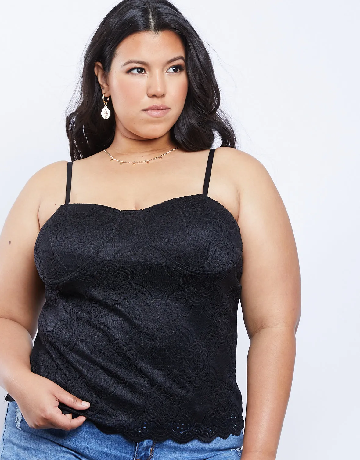 Plus Size Brea Bustier Top