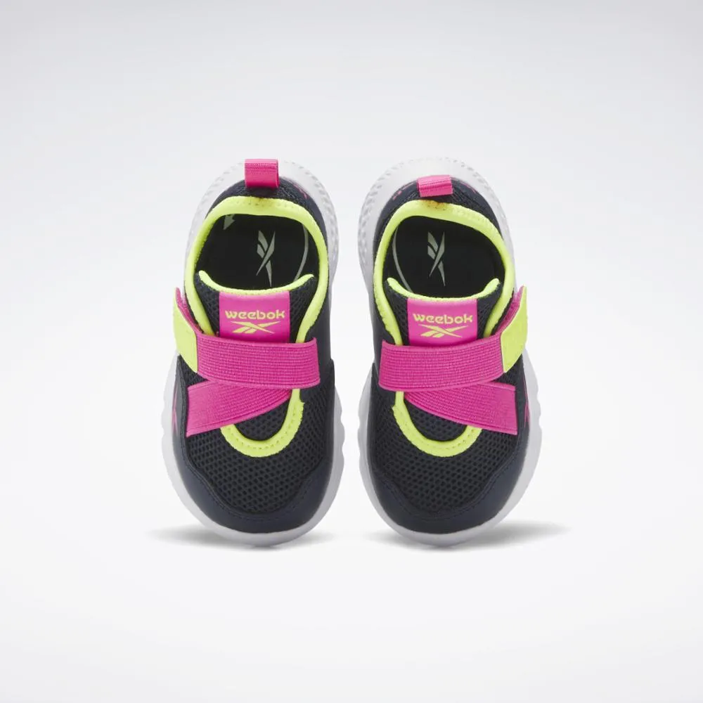 Reebok Footwear Kids Weebok Flex Sprint Shoes - Toddler VECNAV/ATOPNK/SOACYE