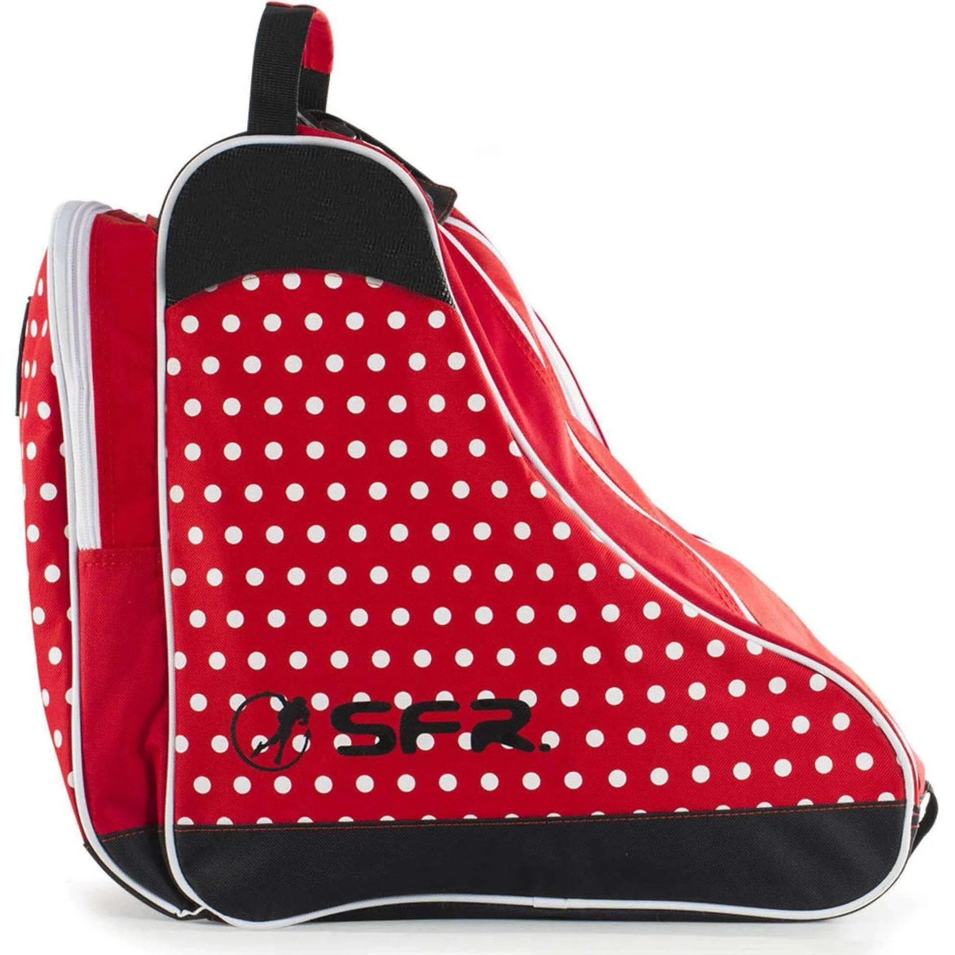SFR Ice & Skate Carry Bag Red - Red Polka