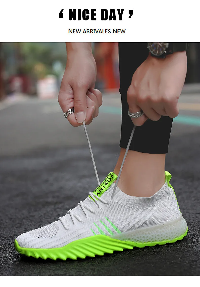 xiangtuibao Plus Size Summer Air Mesh Scarpe Donna Summer Women's Sports Shoes Men Running Sneakers for Women Basket De Sport White D-436