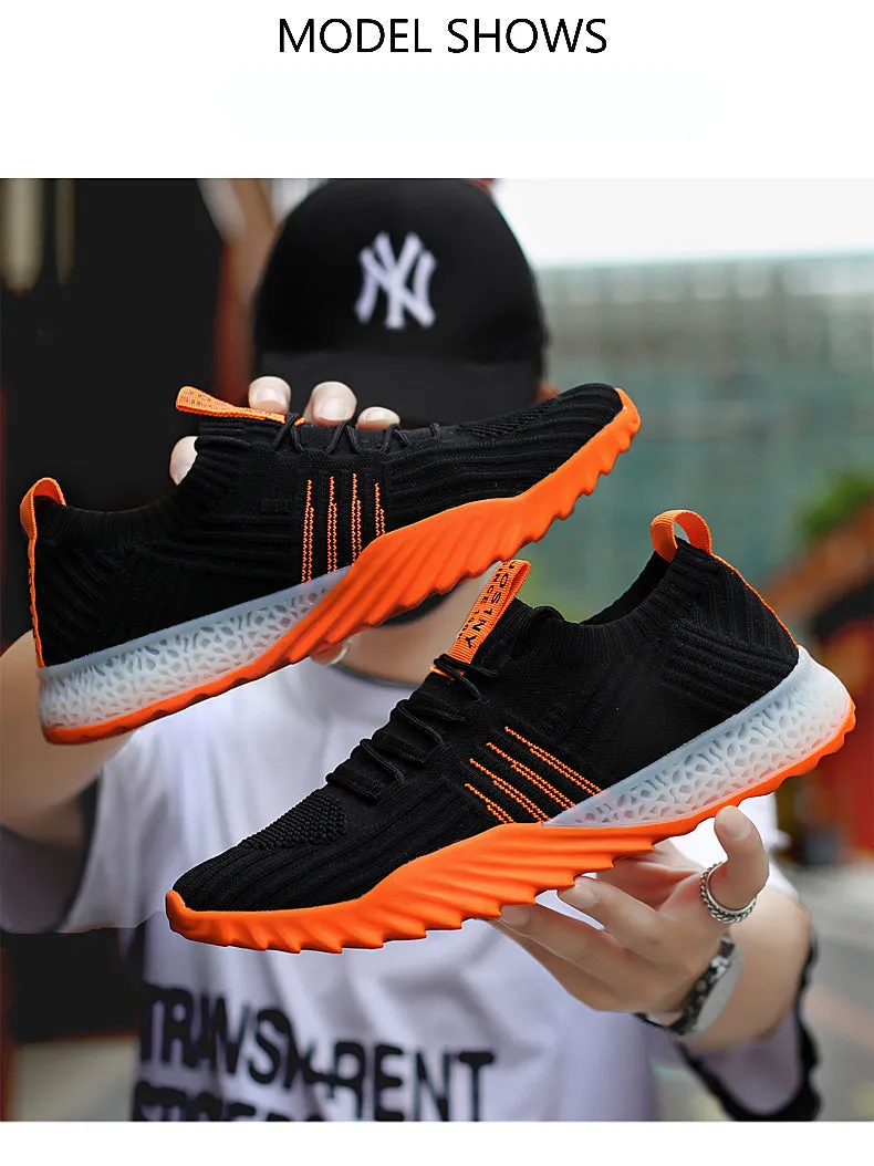 xiangtuibao Plus Size Summer Air Mesh Scarpe Donna Summer Women's Sports Shoes Men Running Sneakers for Women Basket De Sport White D-436
